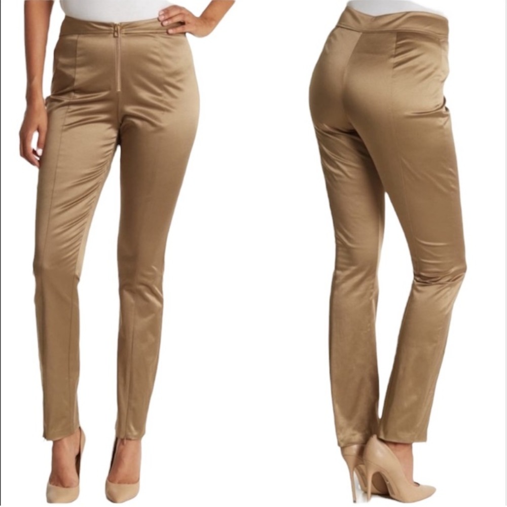 Good American exec pant in camel